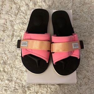 Suicoke Padri Sandals/Slides in Pink sz 5 mens/ 6.5 women’s